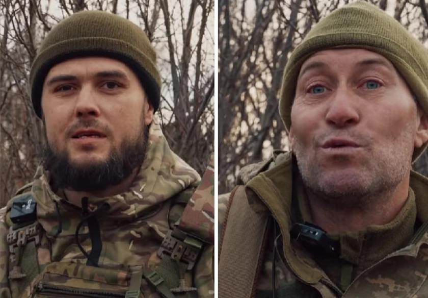 Як двоє лицарів взяли в полон пʼятьох окупантів: історія захисників з 28 ОМБр (відео)