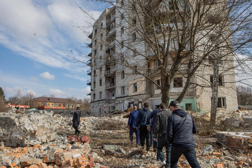 Духовний радник Трампа відвідав Бучу з нагоди триріччя деокупації міста