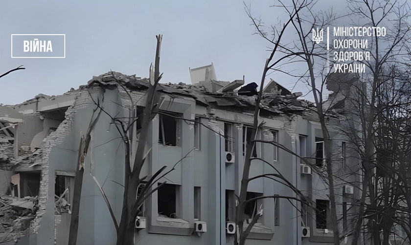 Три роки війни: масштаби руйнувань медичної інфраструктури (фото)