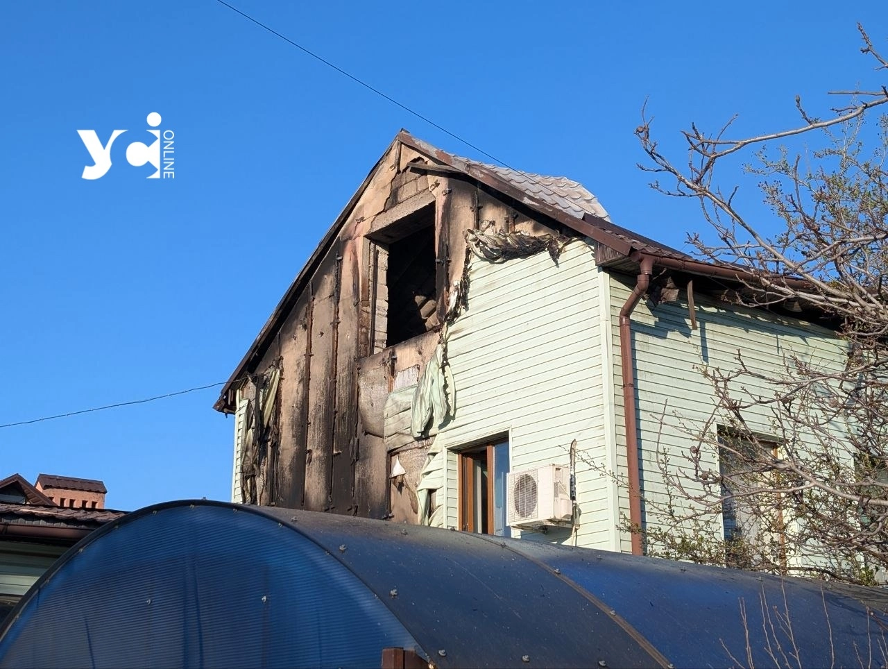 Дрон рф вщент зруйнував будинок працівниць університету в Одесі