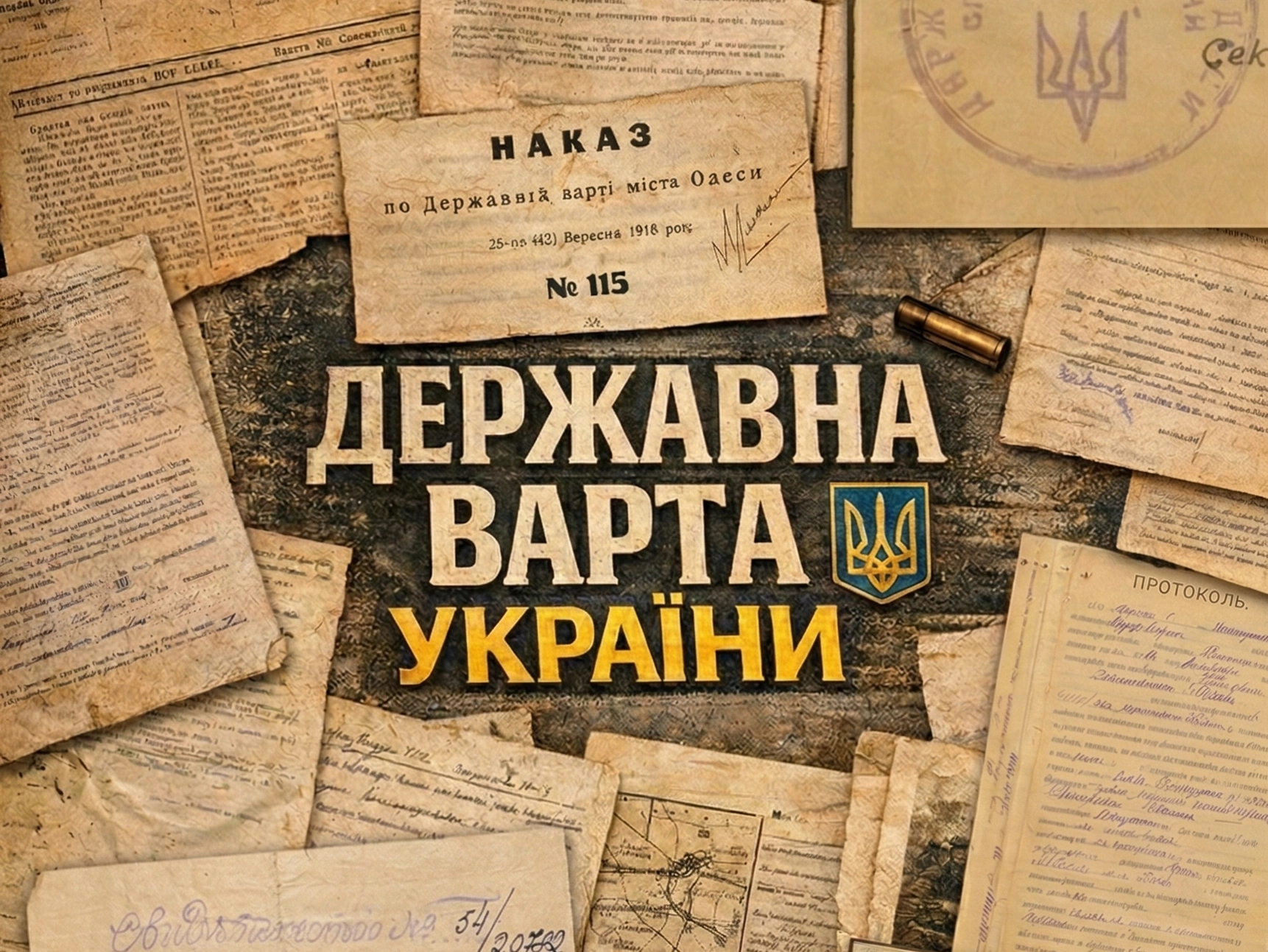 В Одеському архіві впорядкували документи Державної варти часів Української революції
