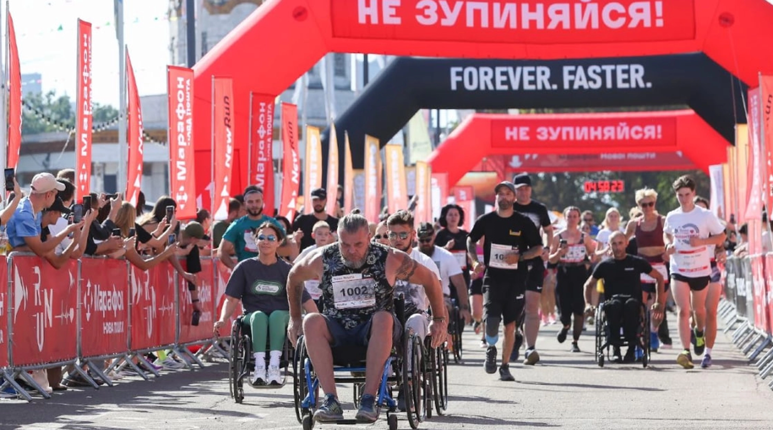 Ветерани з пораненнями візьмуть участь у марафоні в Парижі