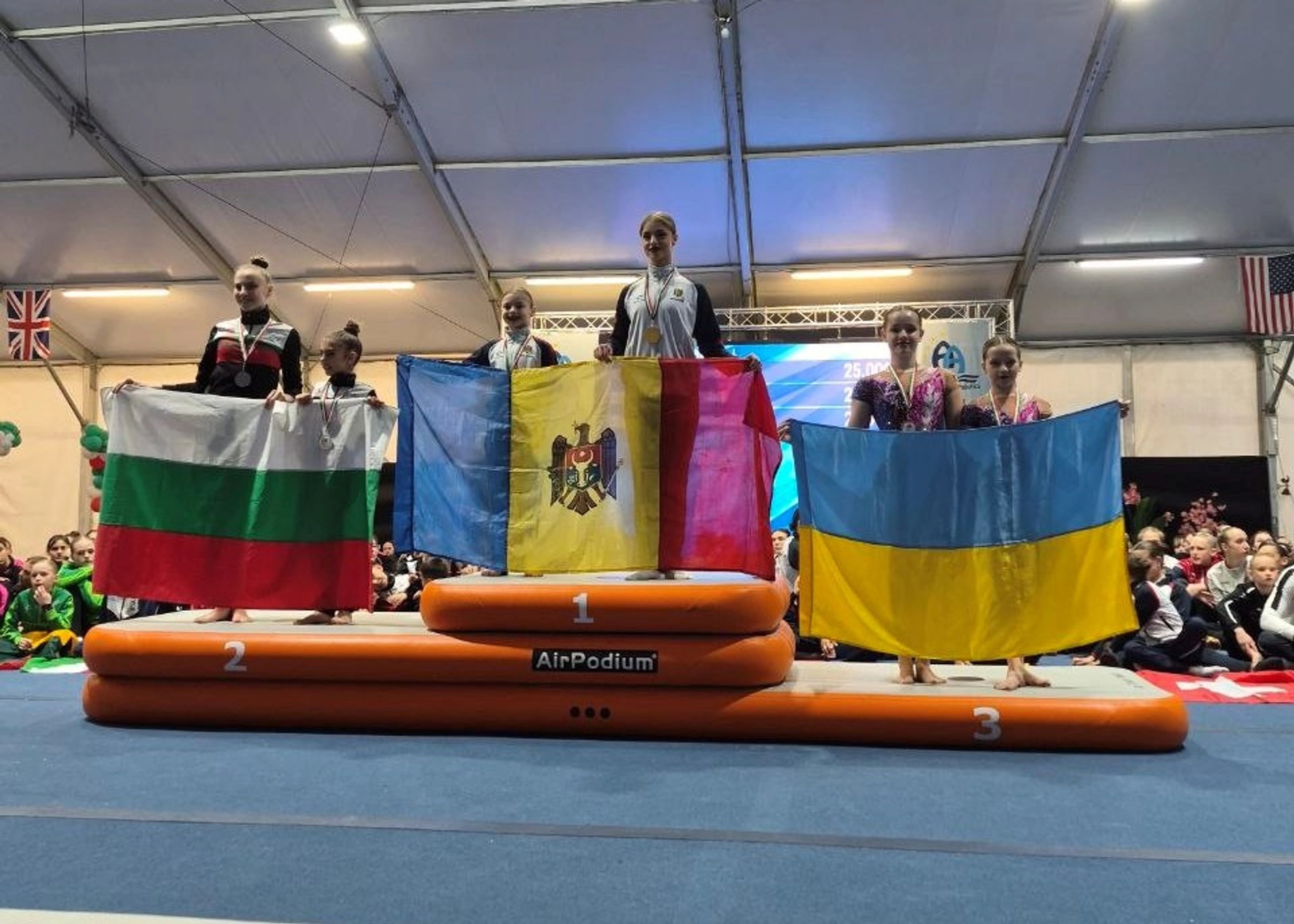 Одеські акробатки здобули медалі міжнародного турніру