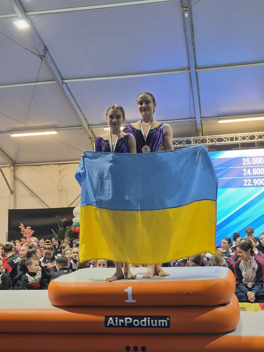 Одеські акробатки здобули медалі міжнародного турніру