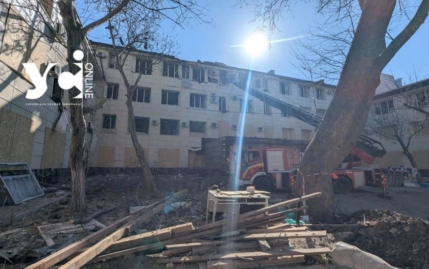 П’ятий пологовий будинок в Одесі готують до відновлення після атаки 28 березня