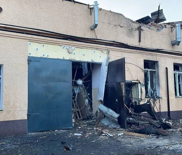 Наслідки атаки по Ізмаїльському порту.