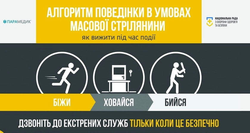 Як вижити під час масової стрілянини