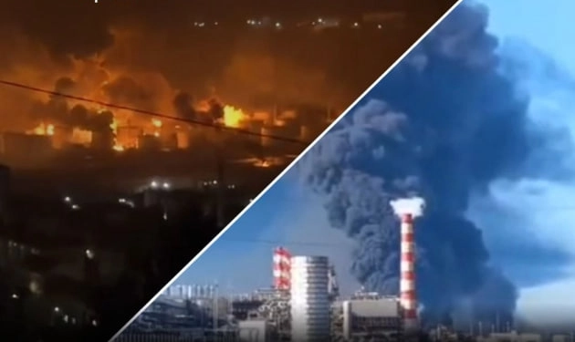 Дрони вдарили по російському порту та НПЗ в Туапсе