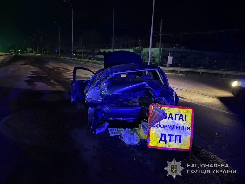 На Одещині п’яний водій спричинив ДТП: постраждали жінка та двоє пасажирів