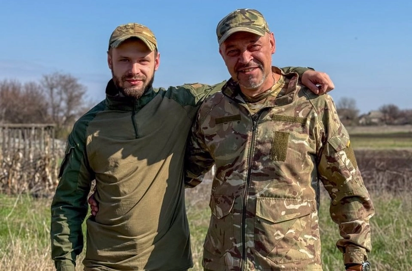«Однієї крові»: батько і син у лавах 120-ї бригади ТрО