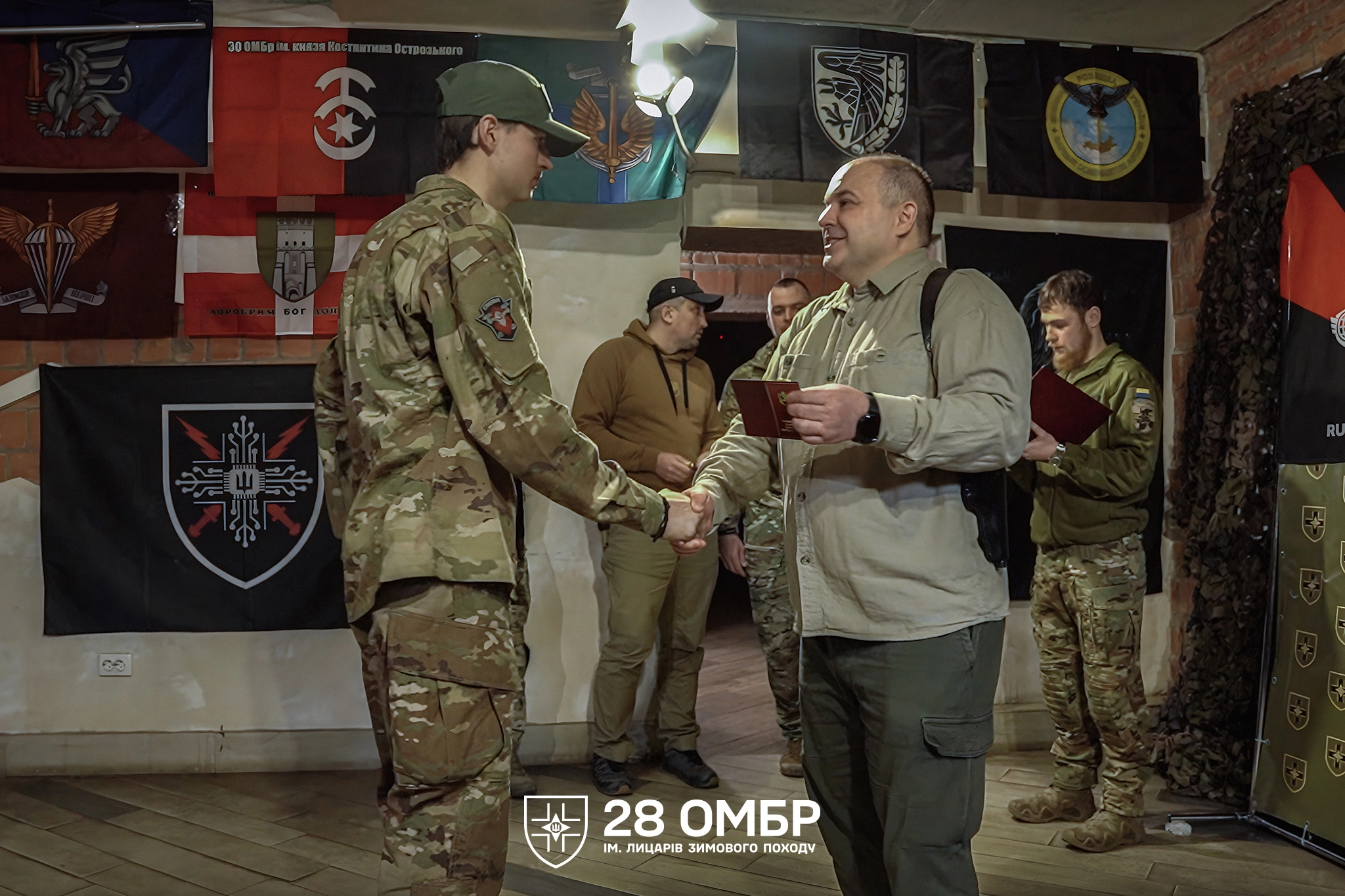 У 28-й ОМБр вперше нагородили іноземних бійців