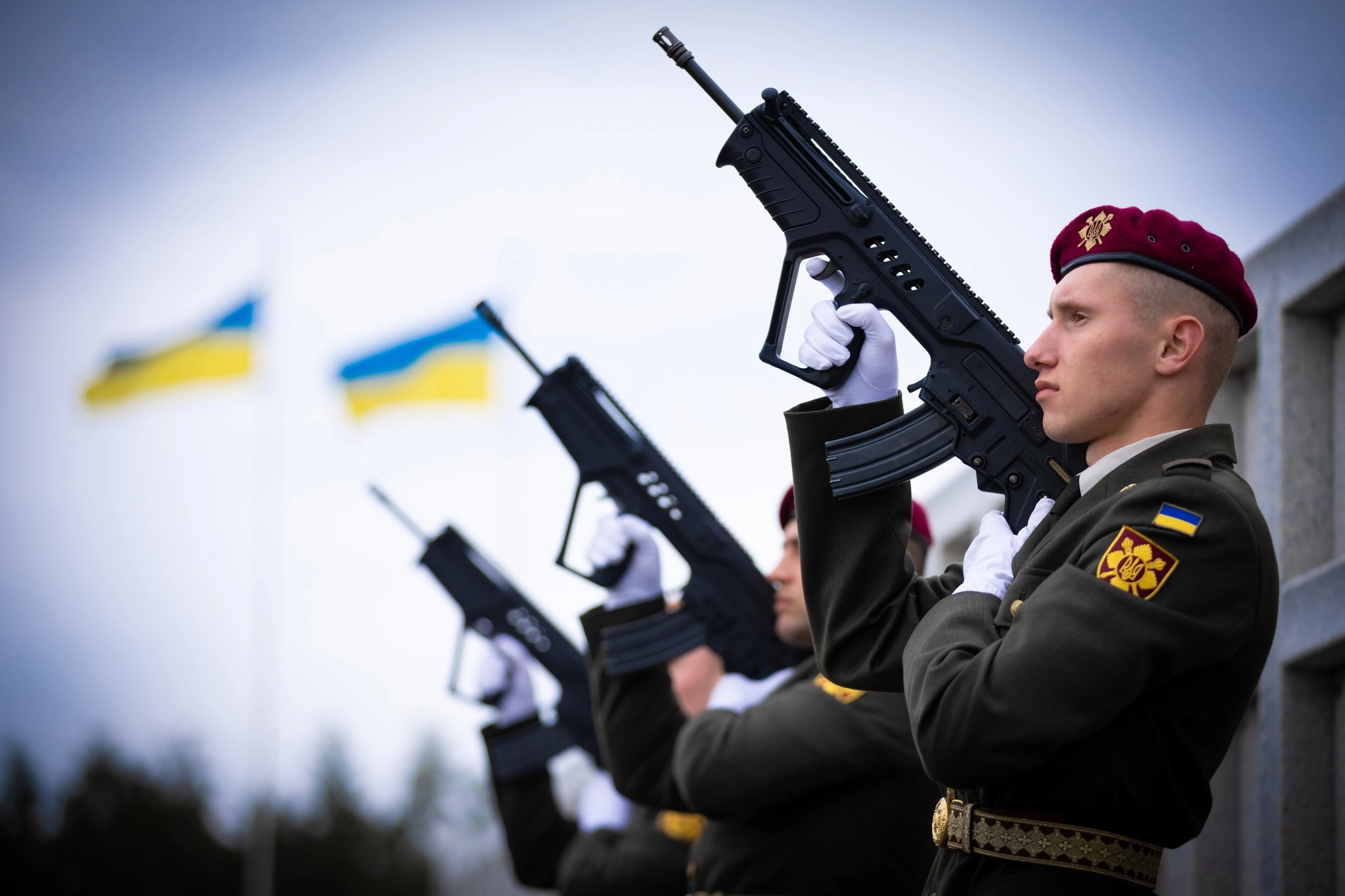 На меморіальному кладовищі провели в останню путь 27 невідомих воїнів