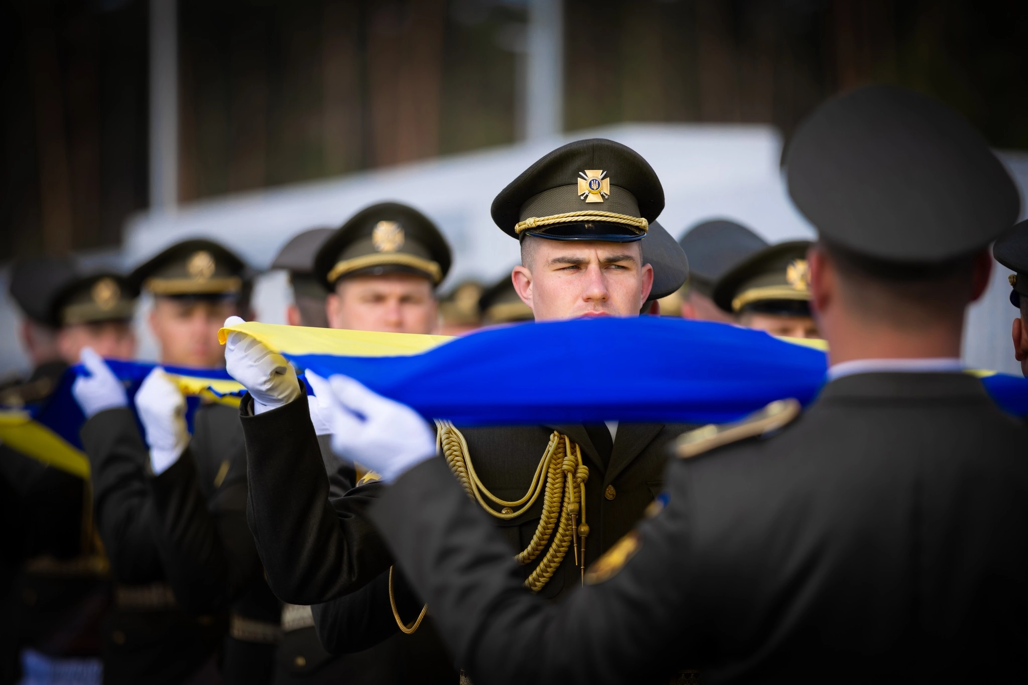 На меморіальному кладовищі провели в останню путь 27 невідомих воїнів