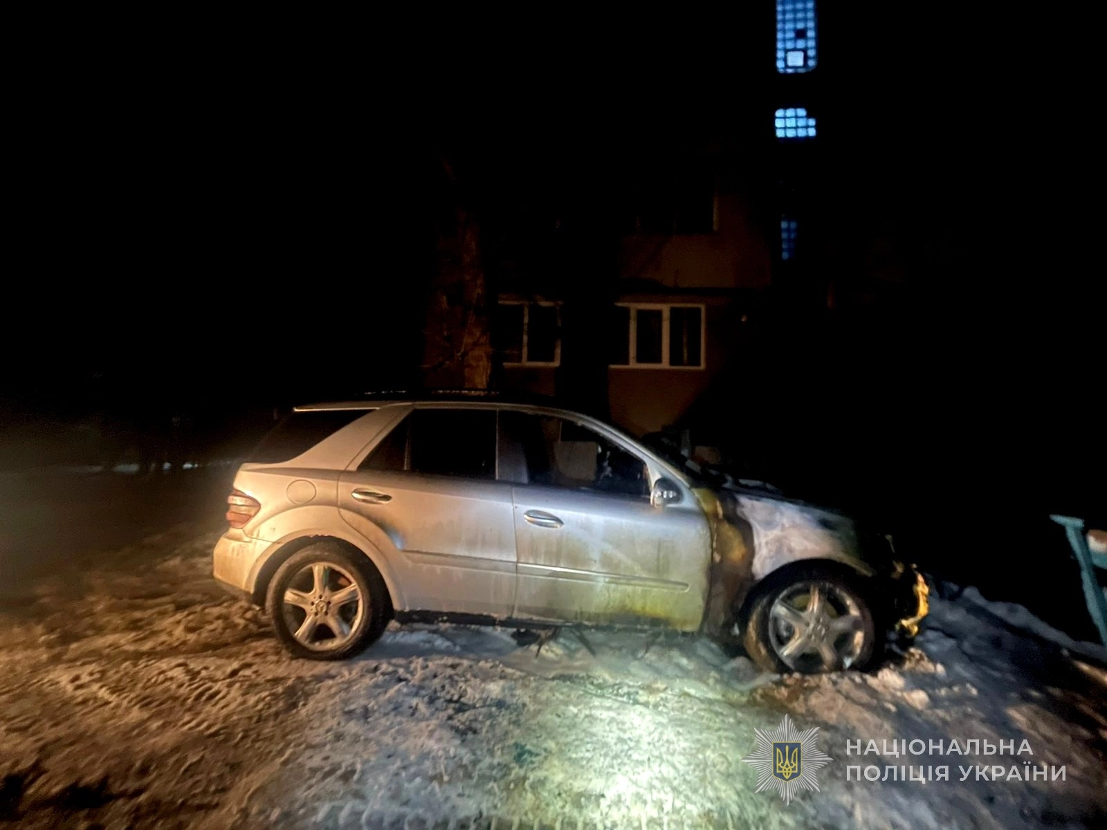 На Одещині хлопець спалив два Mercedes за $1000