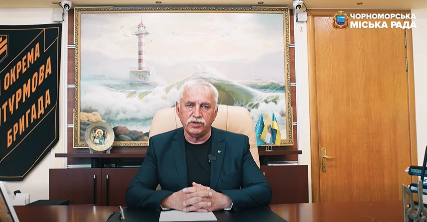 Мер Чорноморська Василь Гуляєв заявив, що йде служити до ЗСУ