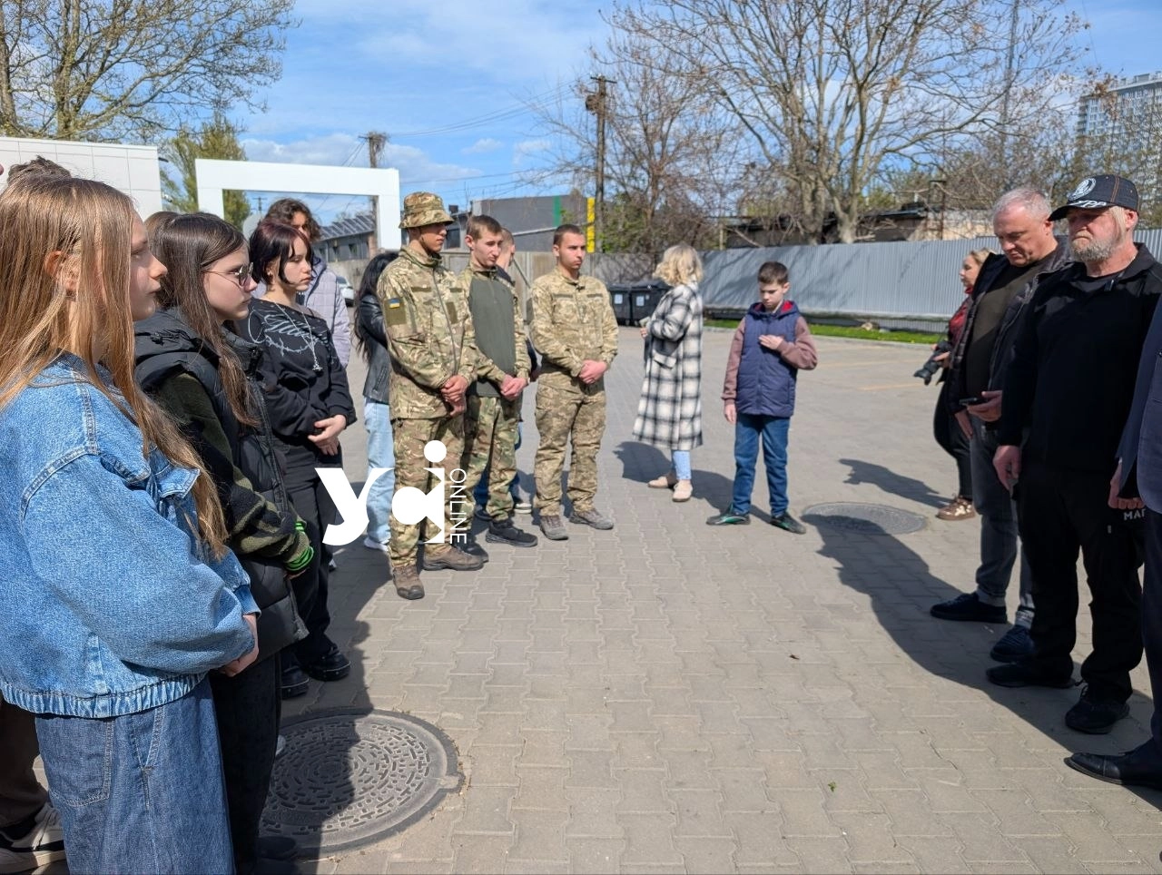 В Одесі для дітей загиблих воїнів провели зустріч із рятувальниками