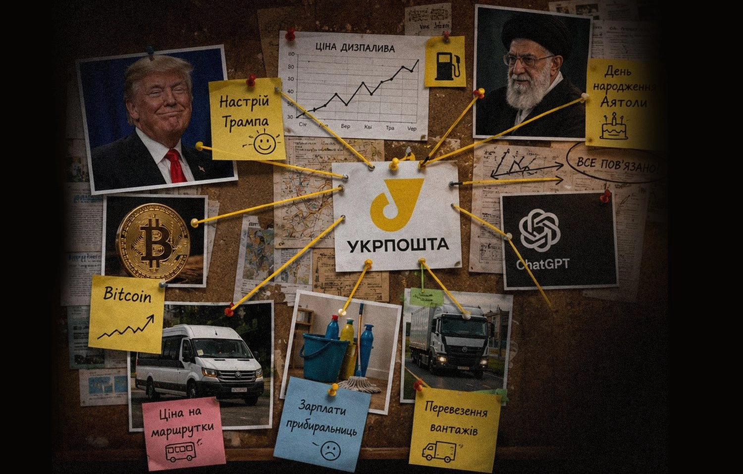 «Укрпошта» прив’язує вартість послуг до цін на паливо: чи зміняться тарифи для українців