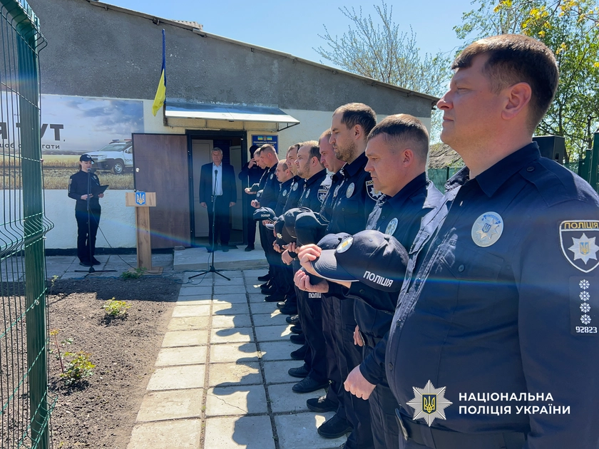 У Подільському районі Одещини відкрили ще дві поліцейські станції
