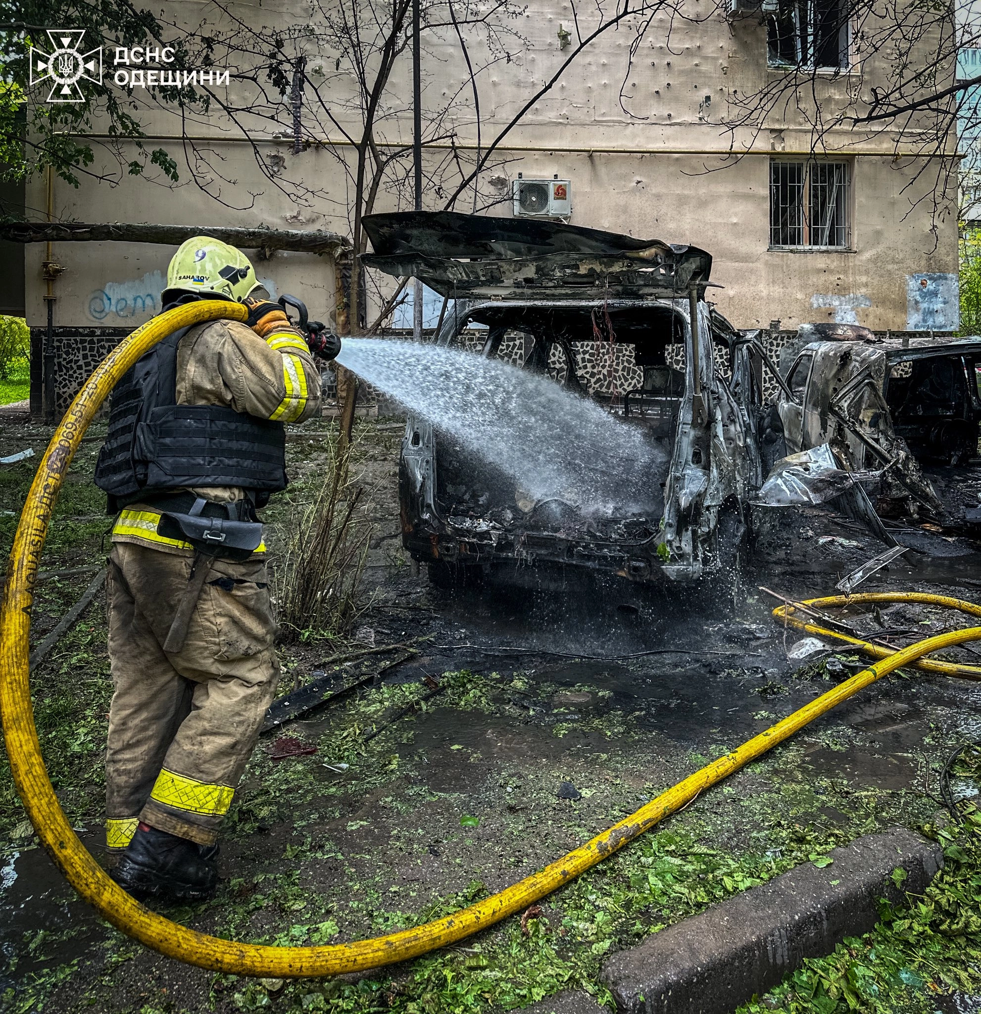 Наслідки російської атаки на Одесу 13 травня