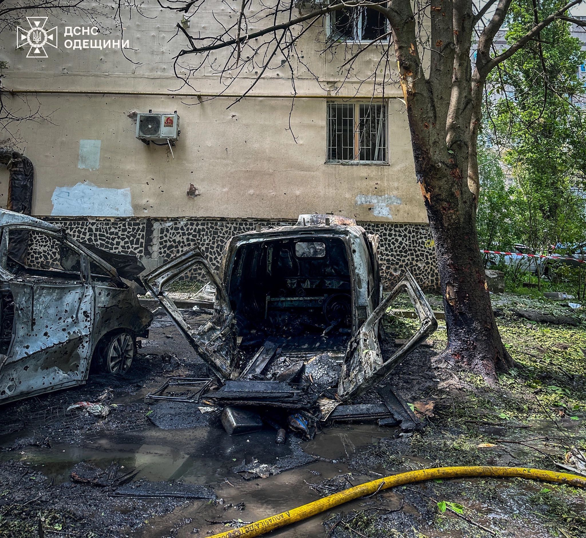 Наслідки російської атаки на Одесу 13 травня