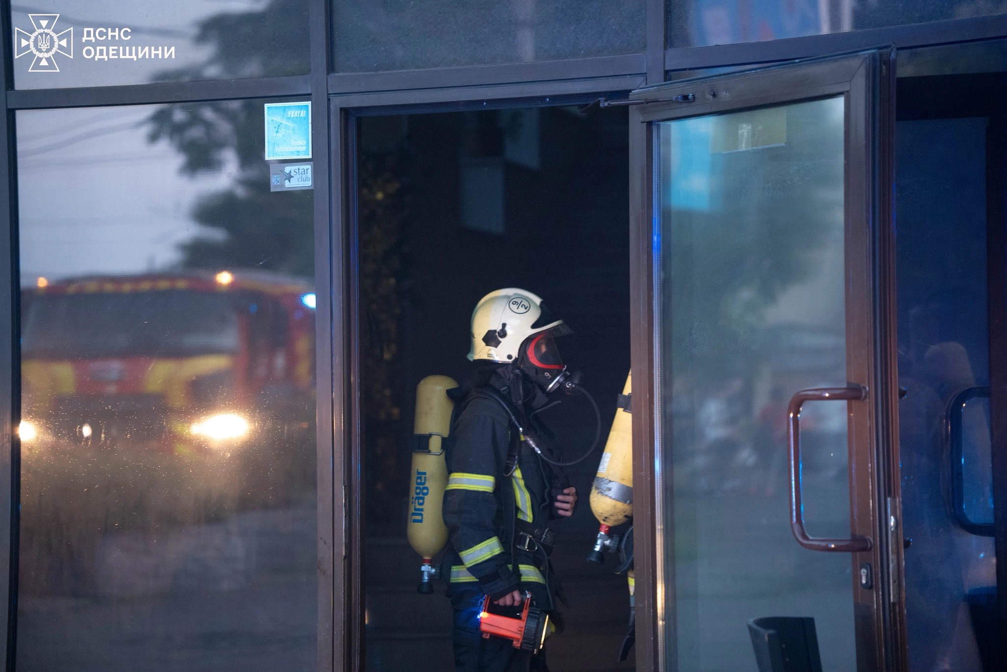В Одесі сталася пожежа в прибудові ресторану