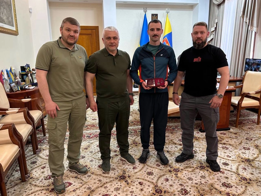 Ветеран з Одещини Олексій Бобчинець отримав орден «За заслуги» ІІІ ступеня