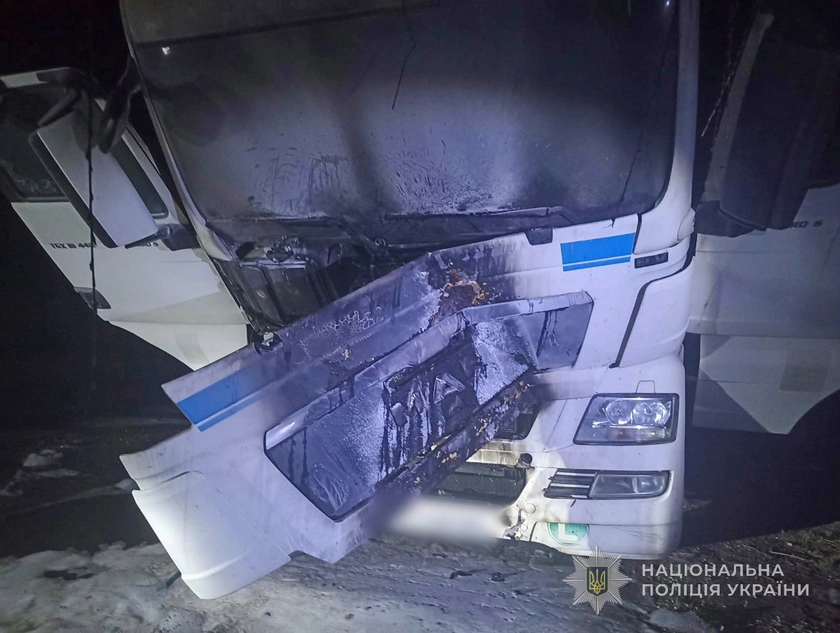 На Одещині двоє чоловіків підпалили вантажівку за обіцянку легких грошей — винагороду так і не отримали