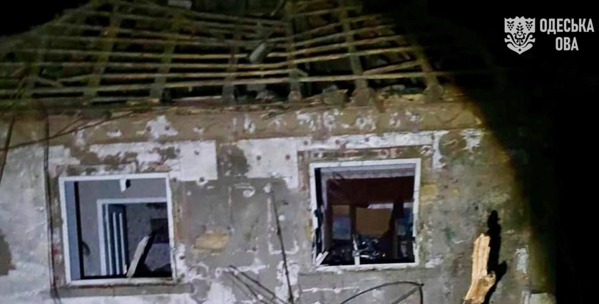 Вночі росіяни атакували Білгород-Дністровський: постраждав будинок та об’єкт інфраструктури