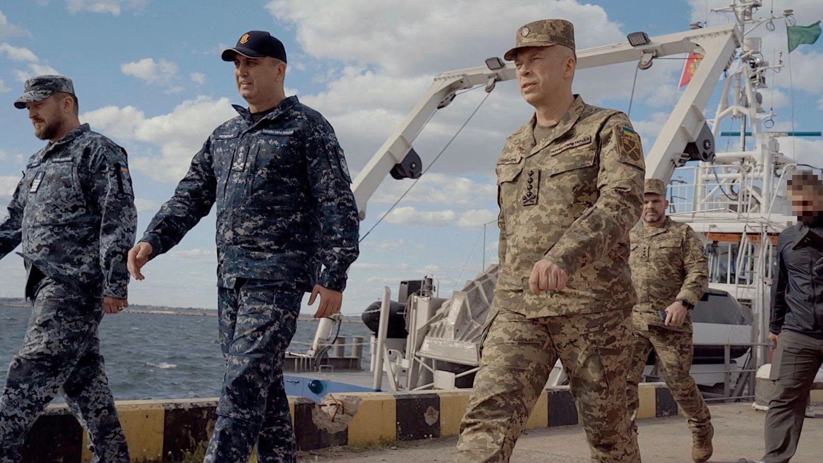 Україна нарощує морські дрони та систему спостереження — Сирський
