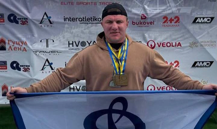 Ветеран з Одещини здобув три золоті медалі на змаганнях BEST Bukovel 2026