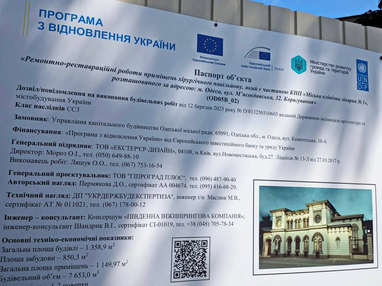 У Єврейській лікарні ремонтують історичний корпус 1900 року