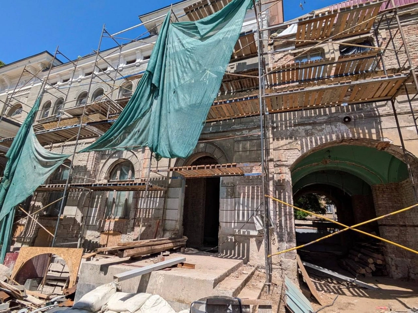 В Одесі реставрують історичний корпус Єврейської лікарні