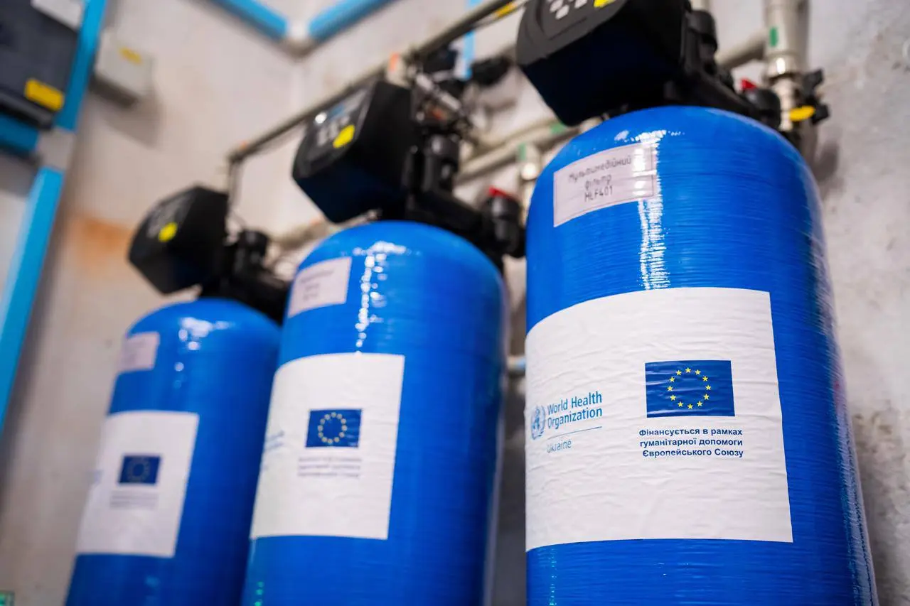 На Одещині в лікарнях встановили сучасні станції очищення води