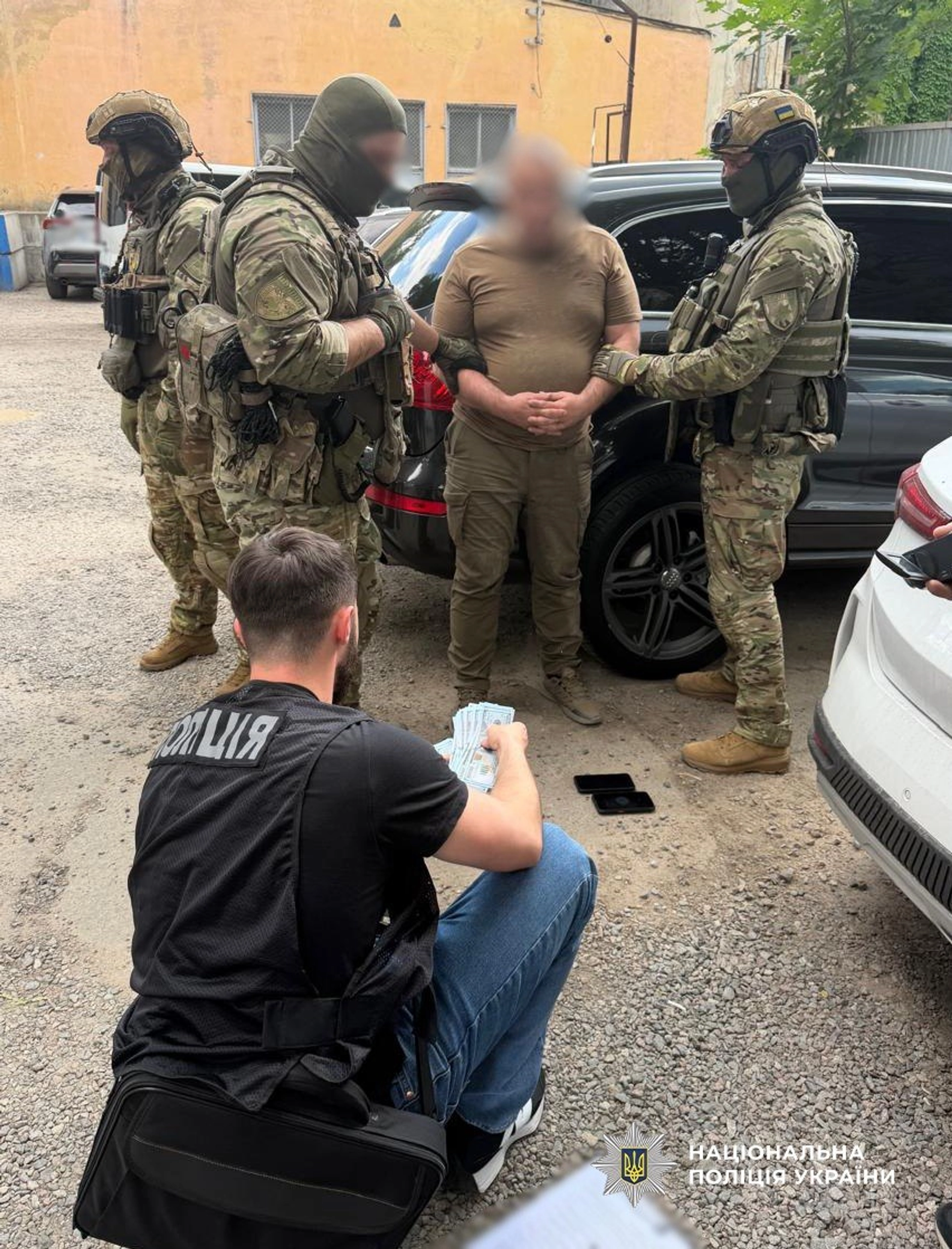В Одеській області затримали начальника відділення безпеки військової служби на хабарі