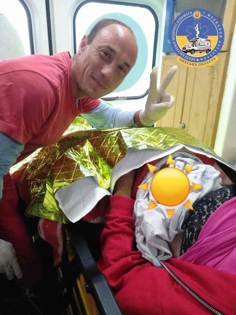 На Одещині медики екстреної допомоги за два дні прийняли троє пологів поза лікарнями