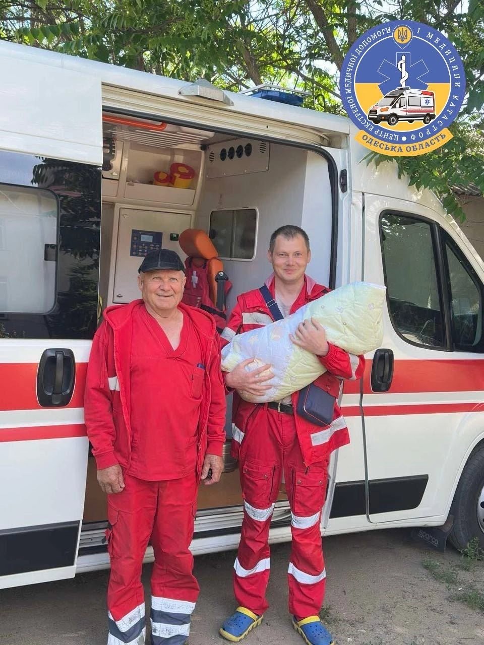 На Одещині медики екстреної допомоги за два дні прийняли троє пологів поза лікарнями