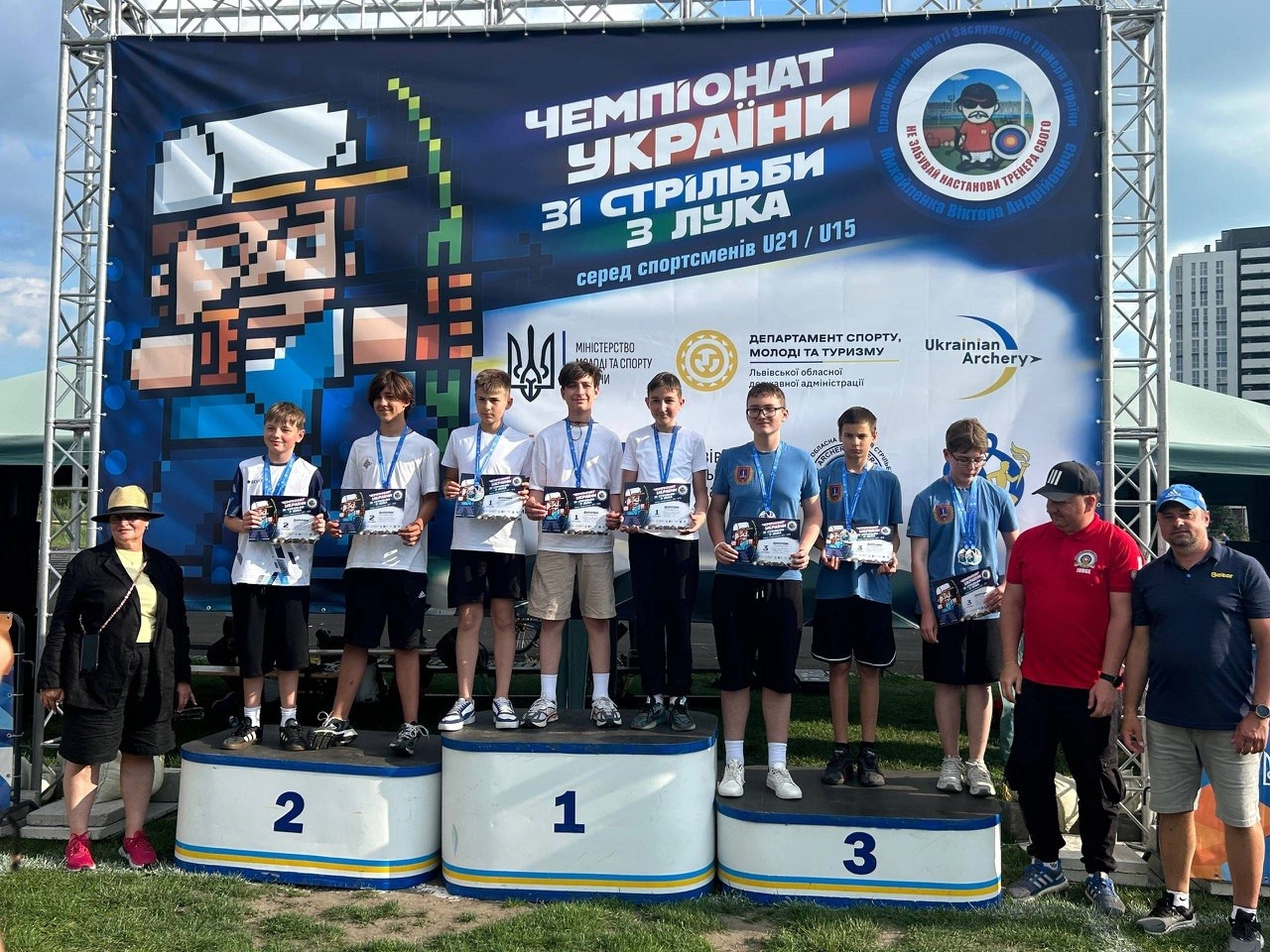 Одеські лучники вибороли золото та дві бронзи на чемпіонаті України