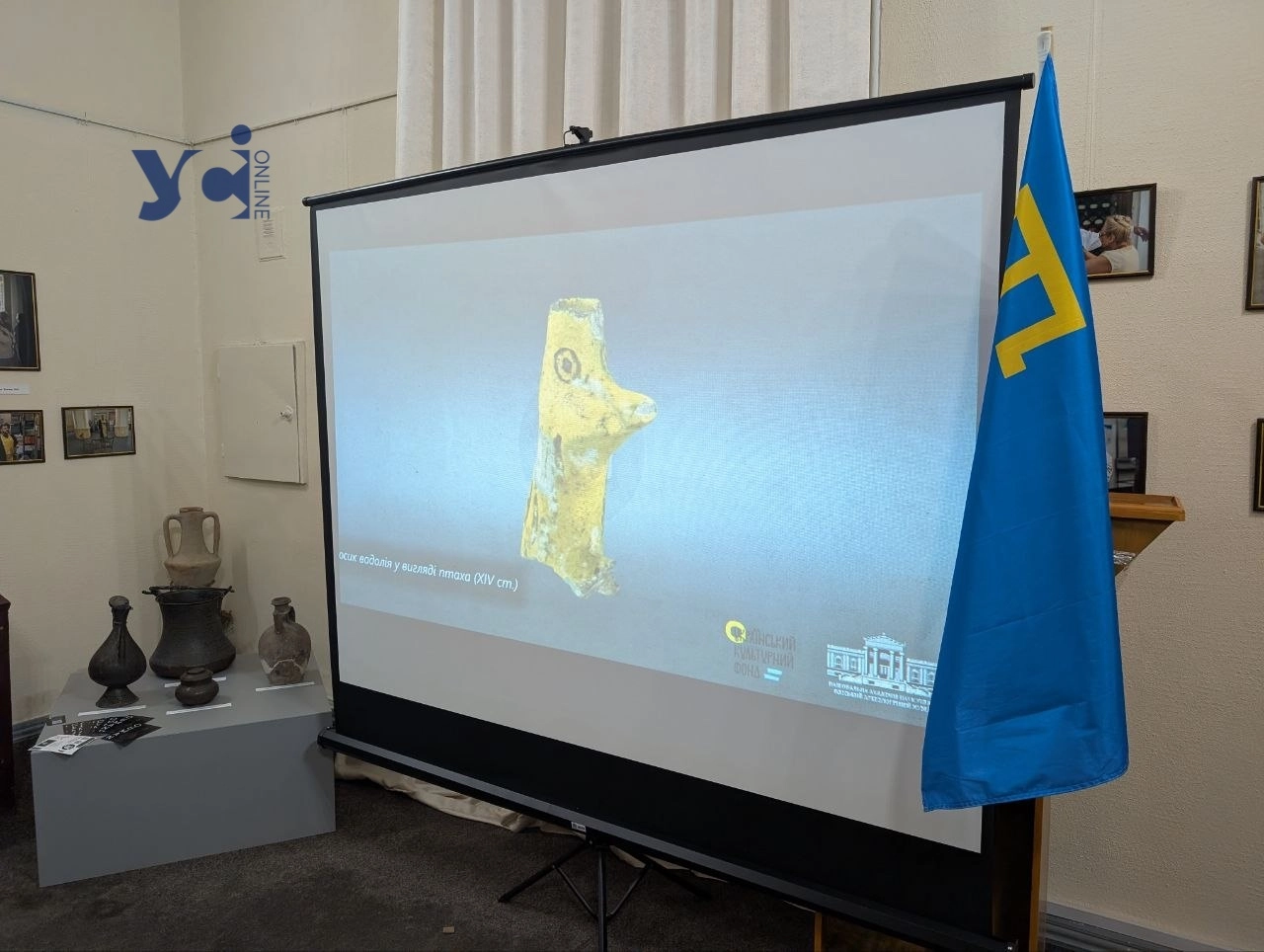 В Одесі представили 3D-колекцію артефактів середньовічного Криму