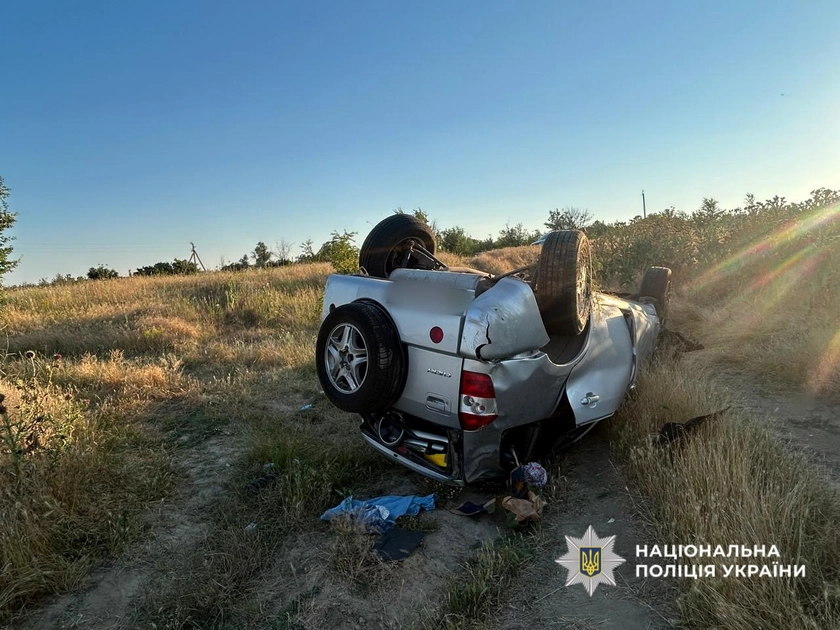 На трасі Болград—Ізмаїл перекинулося авто: постраждали двоє дітей і троє дорослих