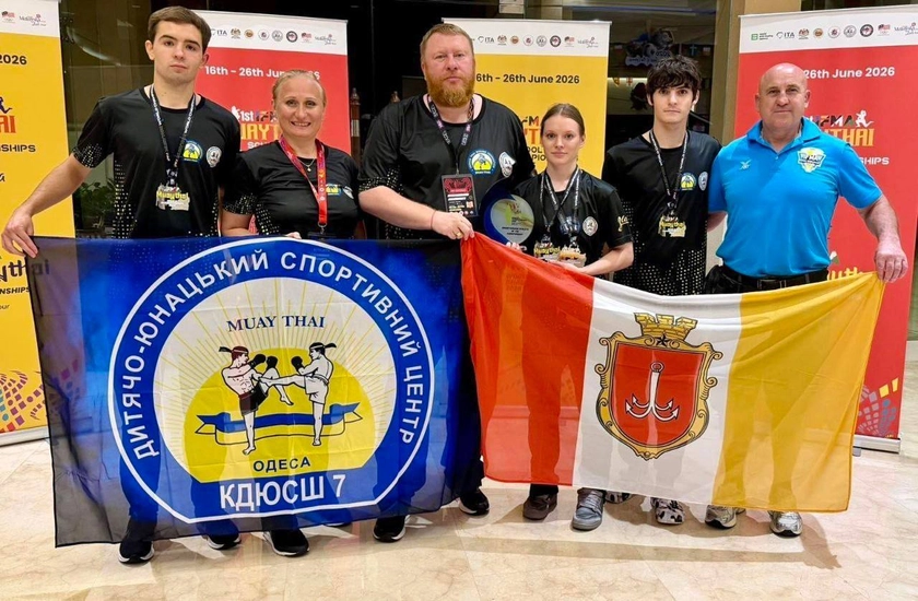 Одеські тайбоксери вибороли золото та чотири медалі чемпіонату світу