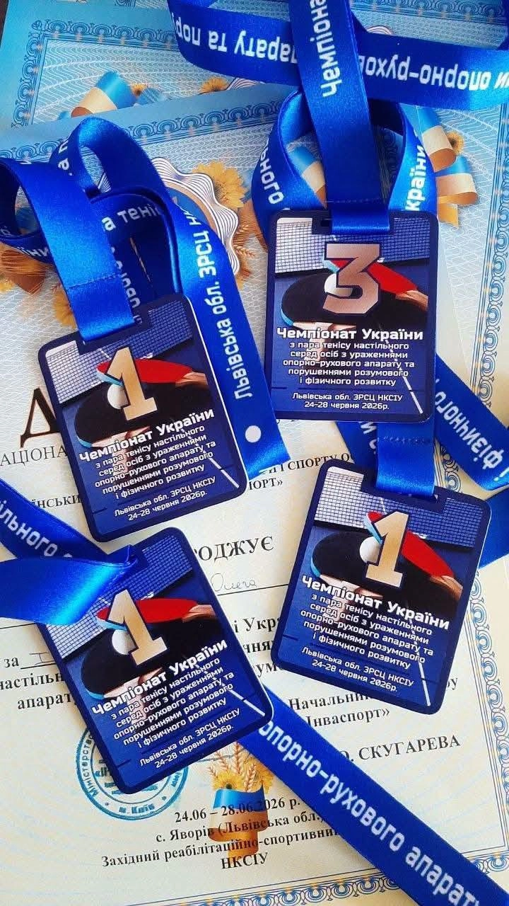 Пара настільний теніс: Одещина здобула 4 медалі