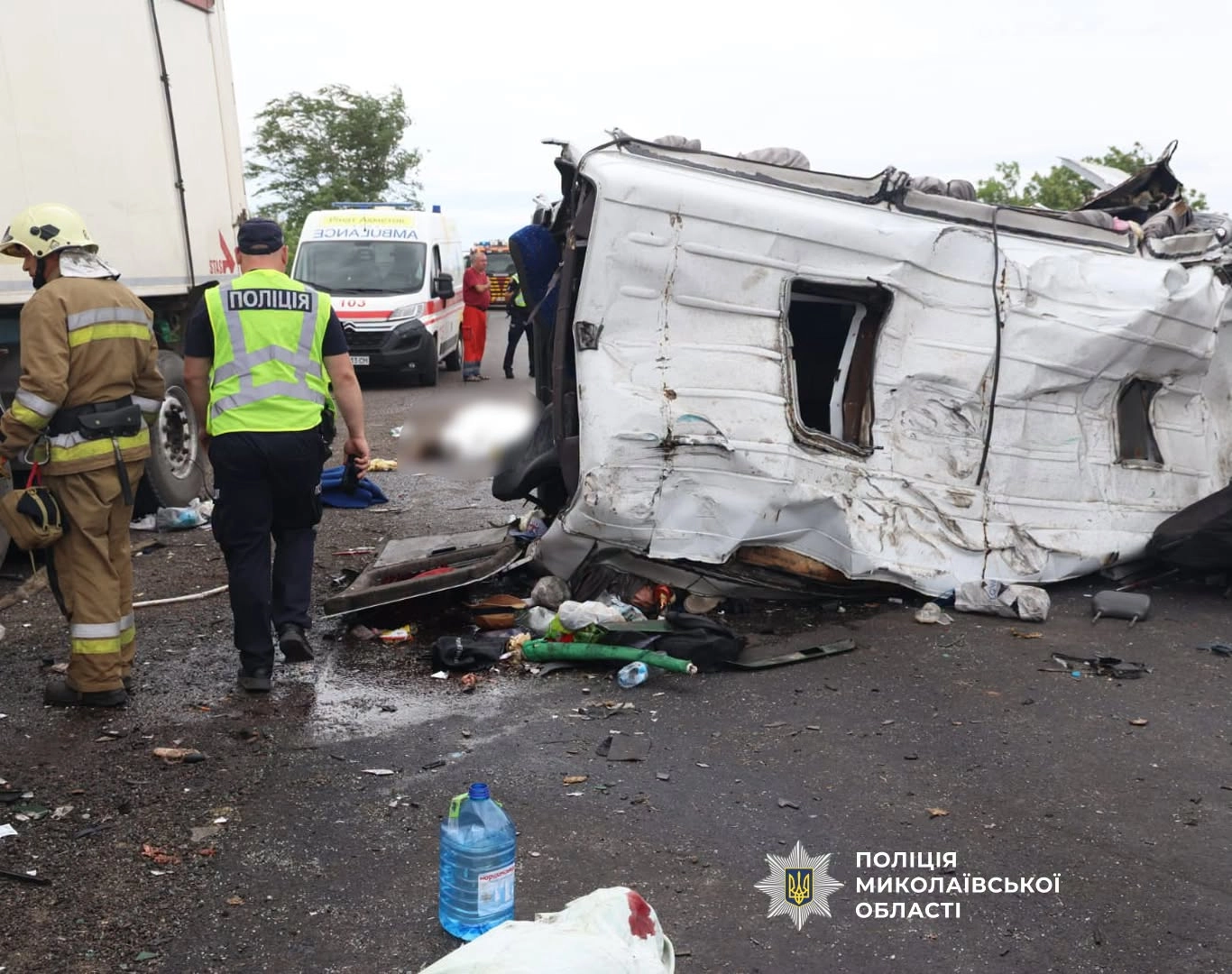 Смертельна ДТП на Миколаївщині: 12 загиблих
