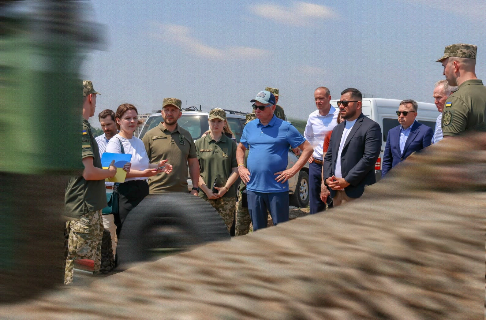 Американським сенаторам показали, як прикордонники захищають південь України