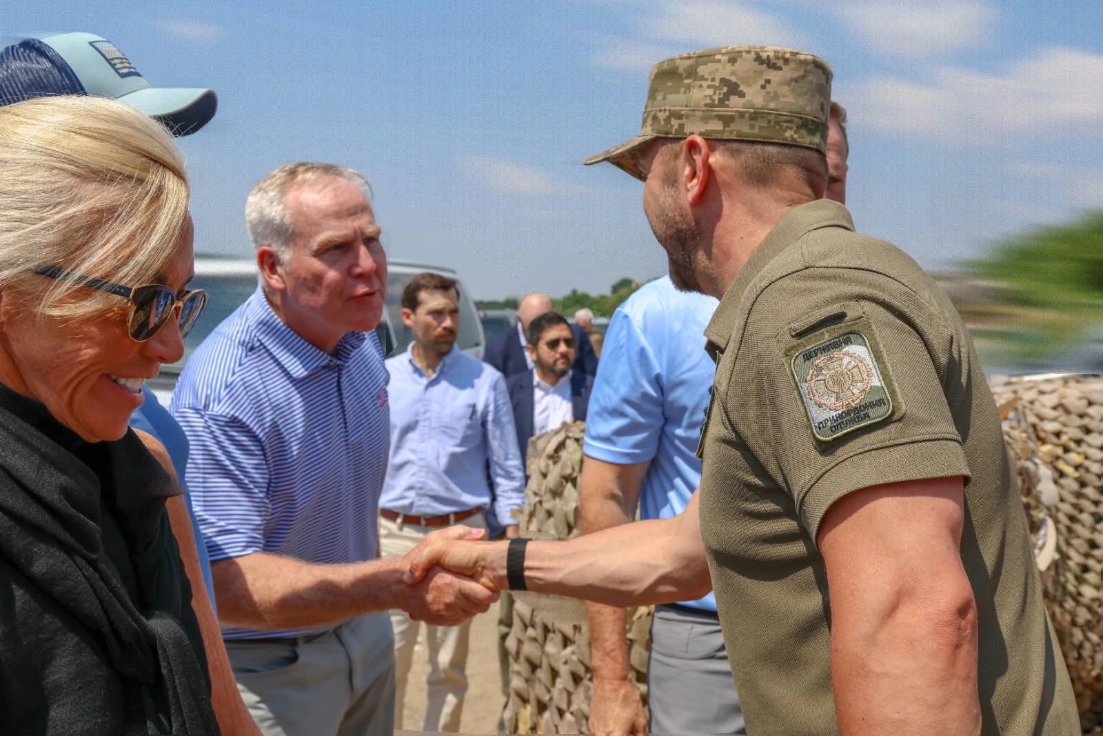 Американським сенаторам показали, як прикордонники захищають південь України
