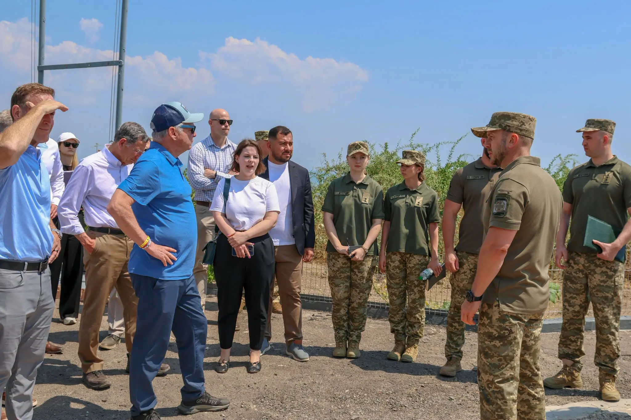 Американським сенаторам показали, як прикордонники захищають південь України