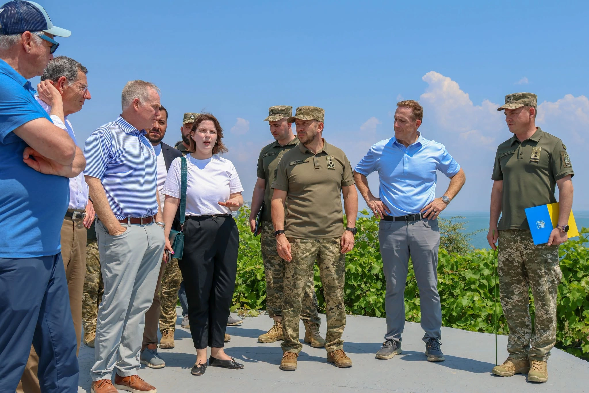 Американським сенаторам показали, як прикордонники захищають південь України