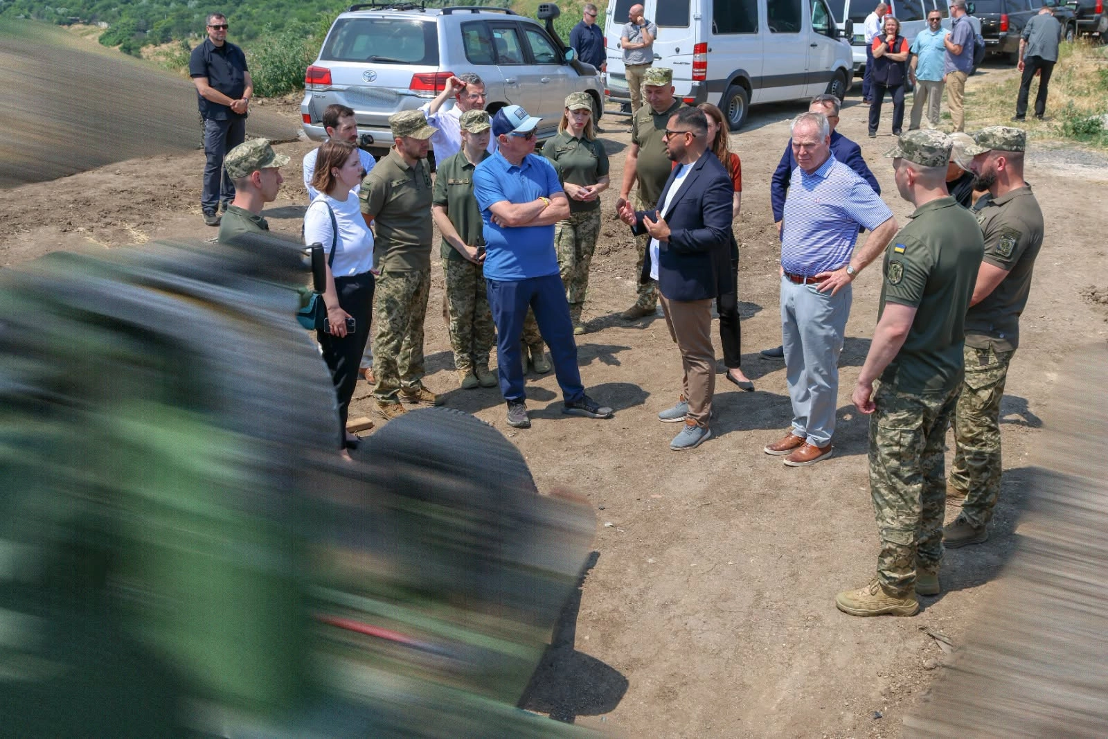 Американським сенаторам показали, як прикордонники захищають південь України