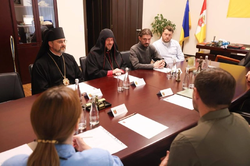 До Одеси приїхав наймолодший кардинал світу Микола Бичок: говорили про підтримку України
