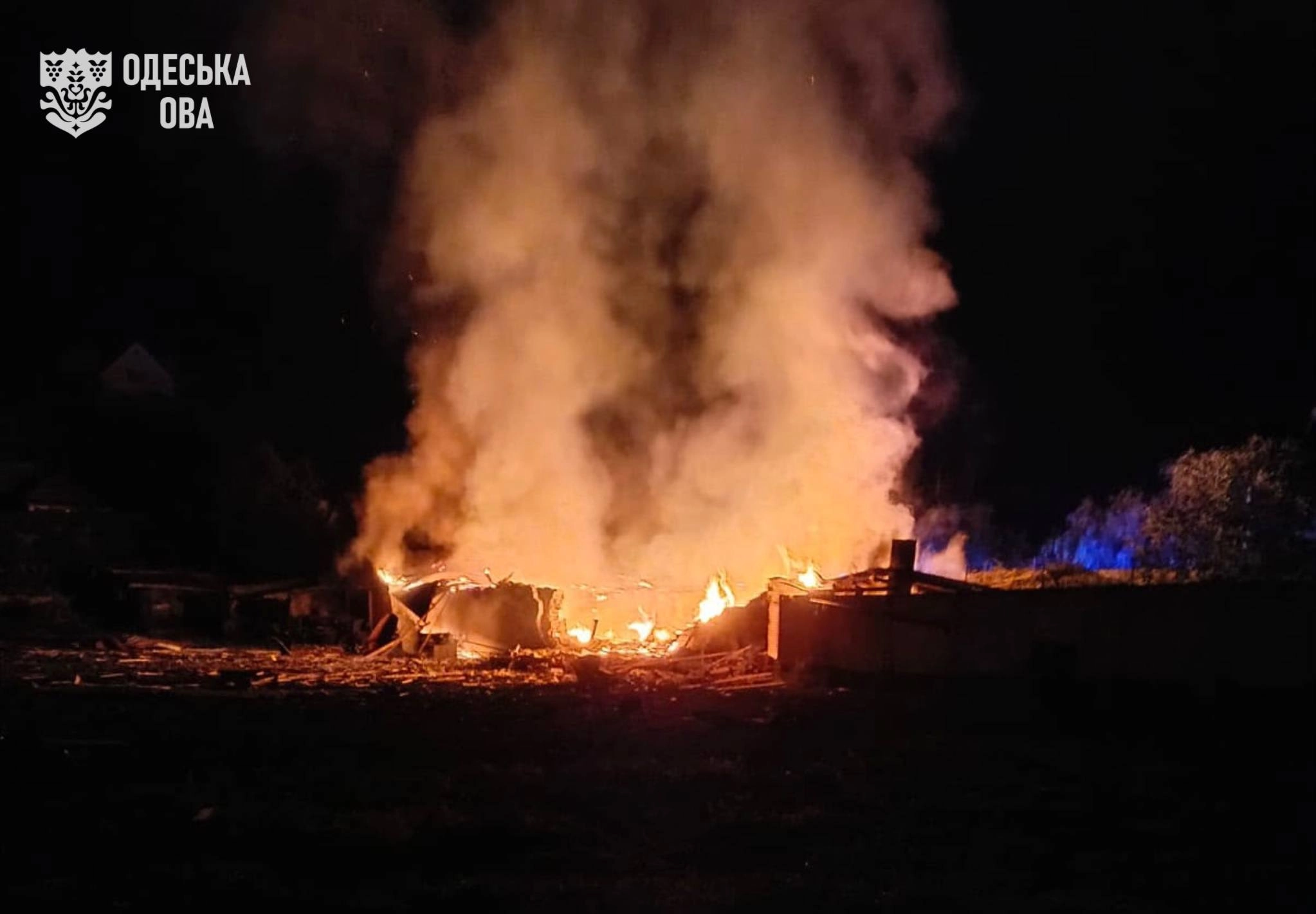 Росія вночі атакувала Ізмаїльський район: постраждала жінка та дитина