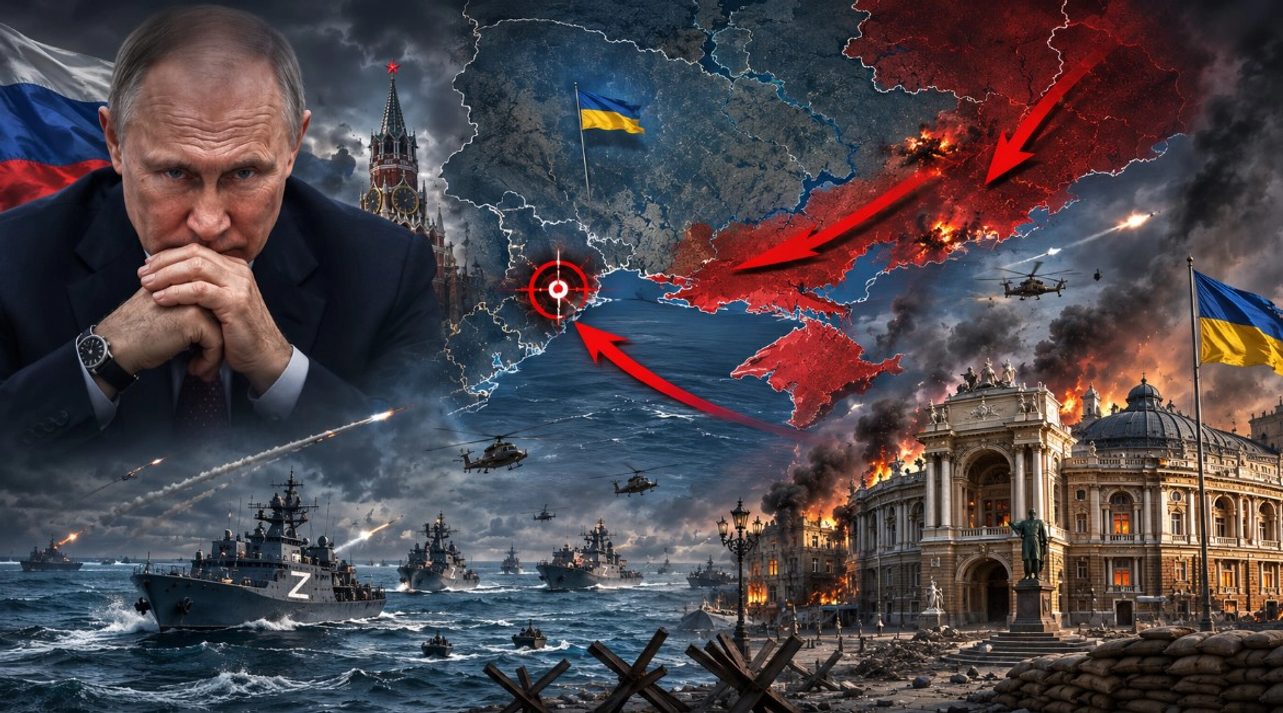 Тотальний вплив: як Росія роками бреше про Одесу